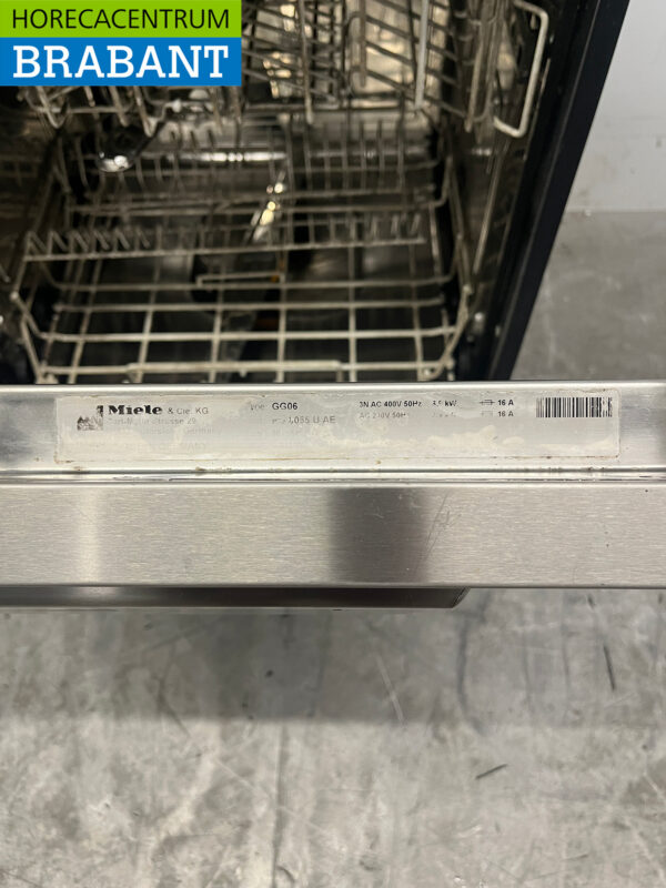 Stainless steel Miele PG8055U Dishwasher with drain pump 230V Horeca - Image 6
