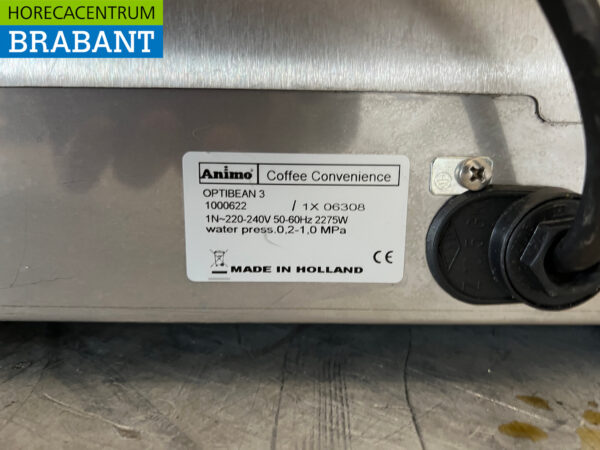 Stainless steel Animo OptiBean 3 Coffee machine Coffee machine 230V Catering - Image 5