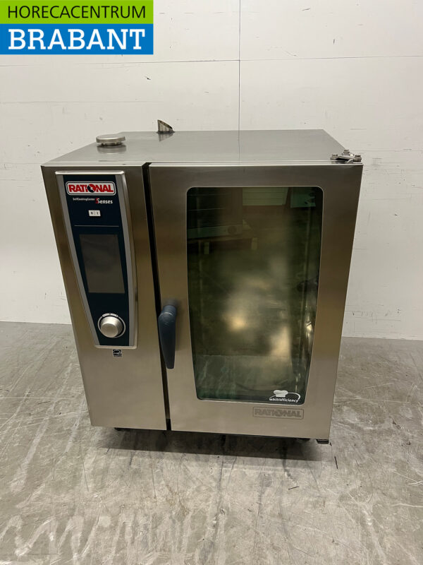 Stainless steel Rational SelfCookingCenter SCC WE 101 Combisteamer Steamer oven 400V Horeca