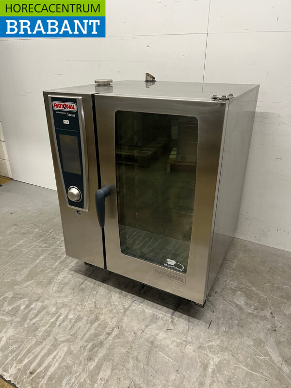 Stainless steel Rational SelfCookingCenter SCC WE 101 Combisteamer Steamer oven 400V Horeca - Image 2