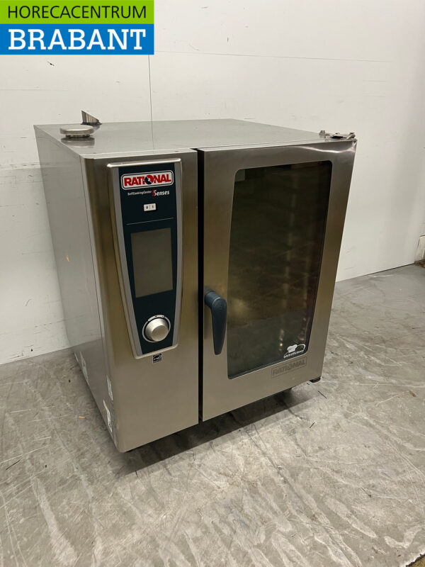 Stainless steel Rational SelfCookingCenter SCC WE 101 Combisteamer Steamer oven 400V Horeca - Image 3
