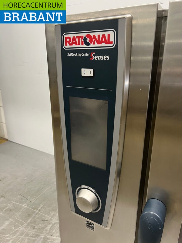 Stainless steel Rational SelfCookingCenter SCC WE 101 Combisteamer Steamer oven 400V Horeca - Image 4