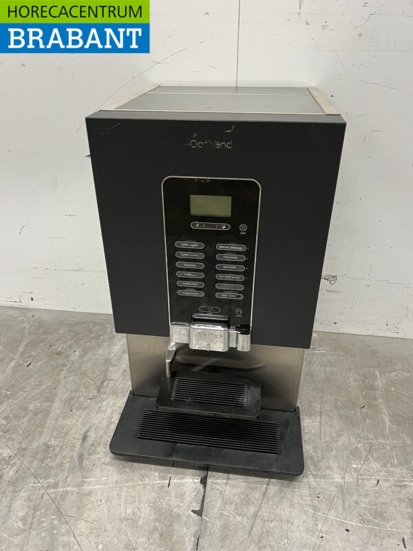 Stainless steel Animo OptiVend 32 TS NG coffee machine 230V Catering