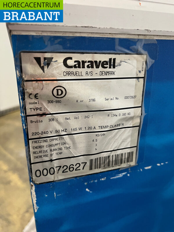Caravell Mobile Ice Display Case Shop Freezer 230V Catering - Image 5