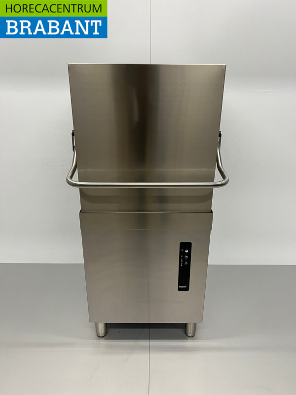 Stainless steel Adler ECO Slide-through dishwasher 400V Catering
