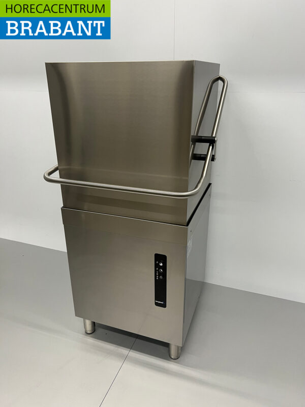 Stainless steel Adler ECO Slide-through dishwasher 400V Catering - Image 2