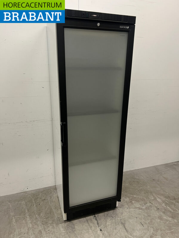 Tefcold Glass door refrigerator 372 liters 230V Catering - Image 3