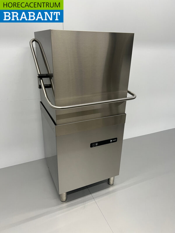 Stainless steel Adler EVO Pass-through dishwasher with drain pump and water softener 400V Horeca - Image 3