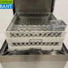 Stainless steel Adler EVO Pass-through dishwasher with drain pump and water softener 400V Horeca - Image 4
