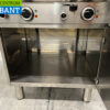 Stainless steel Mareno Double Fryer 2 x 10 liters 400V Horeca - Image 6