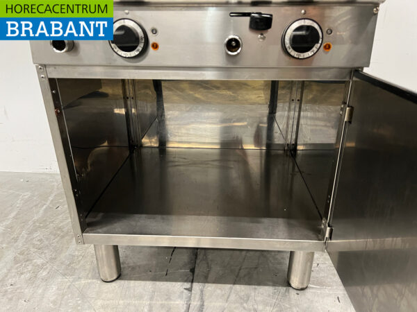 Stainless steel Mareno Double Fryer 2 x 10 liters 400V Horeca - Image 6