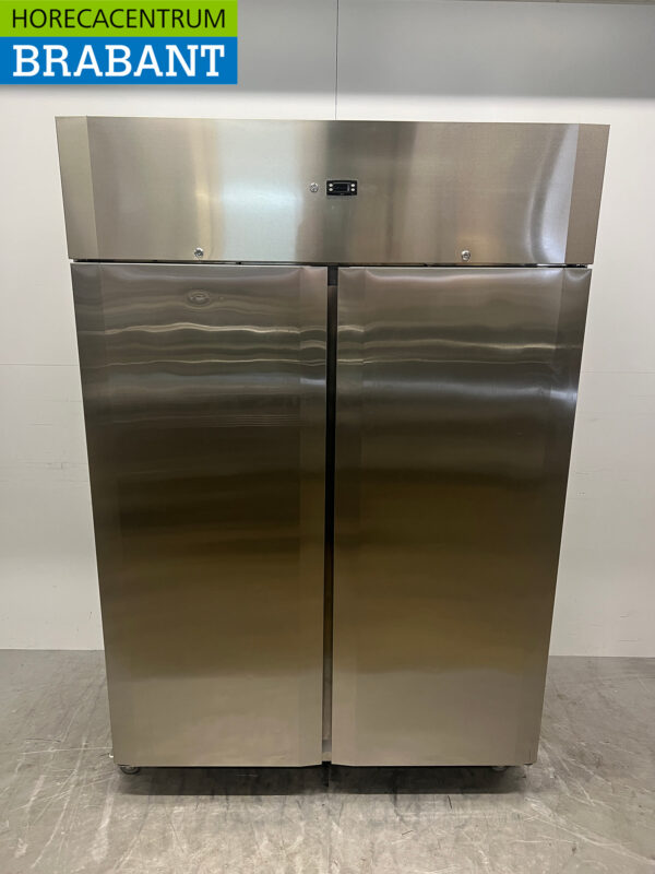 Stainless steel Coolhead Mobile Double Door Refrigerator 1255 liters 230V Catering