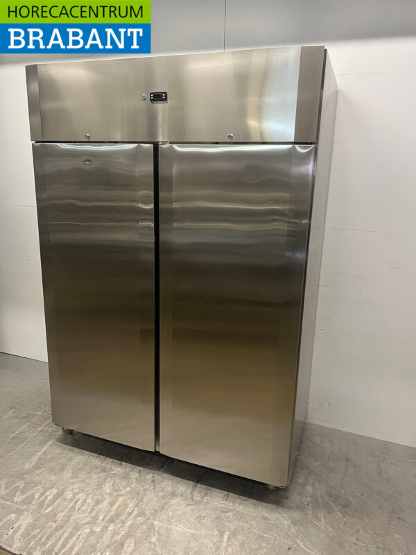 Stainless steel Coolhead Mobile Double Door Refrigerator 1255 liters 230V Catering - Image 2