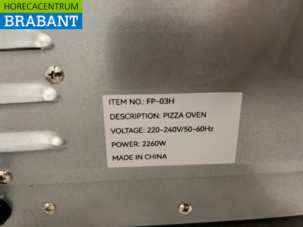 Stainless steel Double Pizza Oven Snack Oven 230V Catering - Image 6