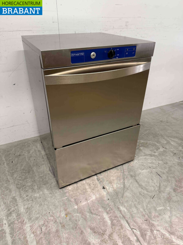Stainless steel Mastro Dishwasher with drain pump 230V Horeca - Image 3