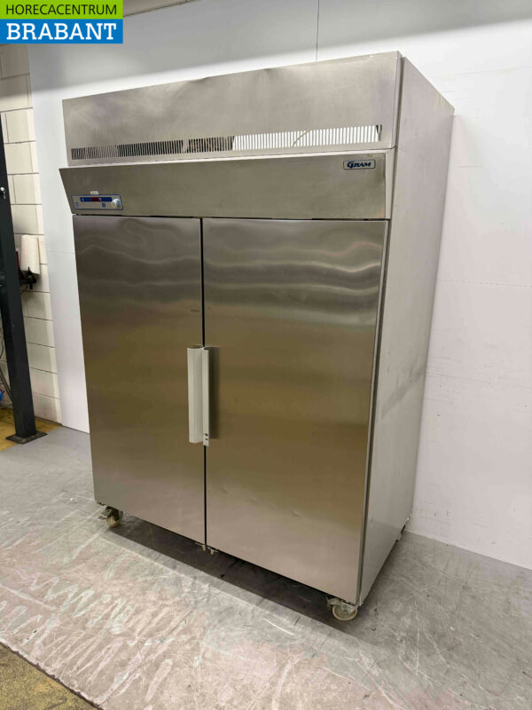 Stainless steel Gram Double door Refrigerator 1400 liters 230V Catering - Image 3