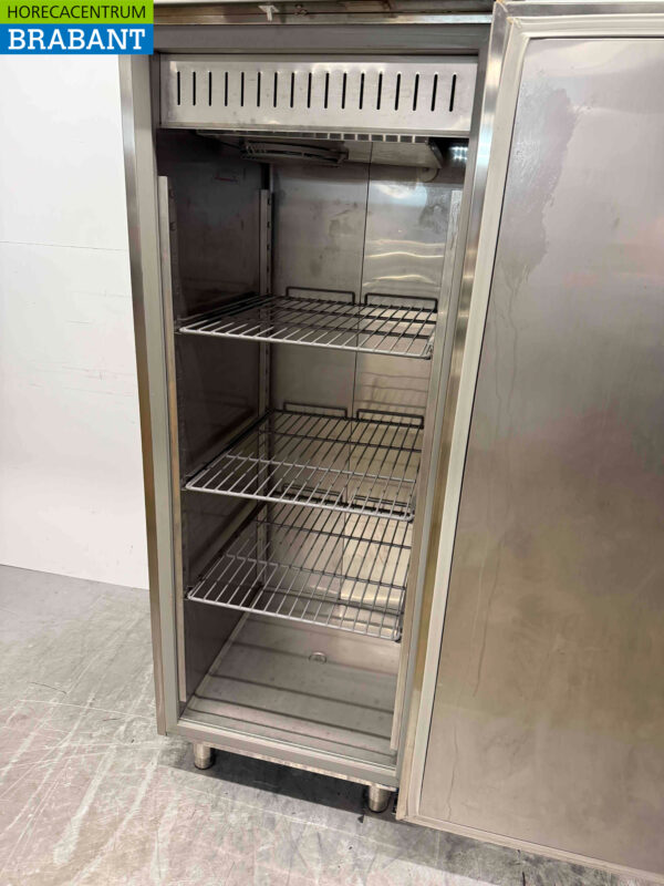 Stainless steel Polaris Freezer freezer cabinet 600 liters 230V Horeca - Image 4
