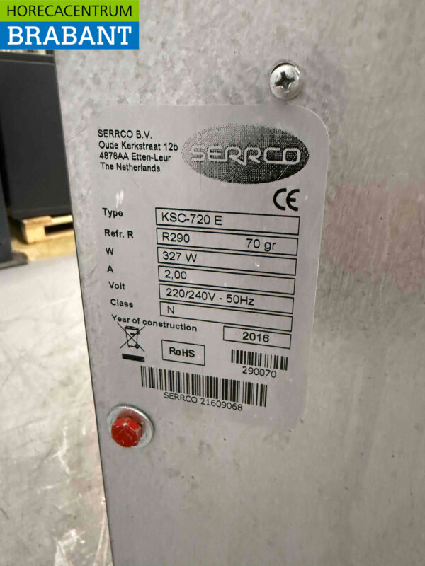 Serrco KSC-720E Barrel cooler Barrel cooler 74.5 cm 230V Horeca - Image 5