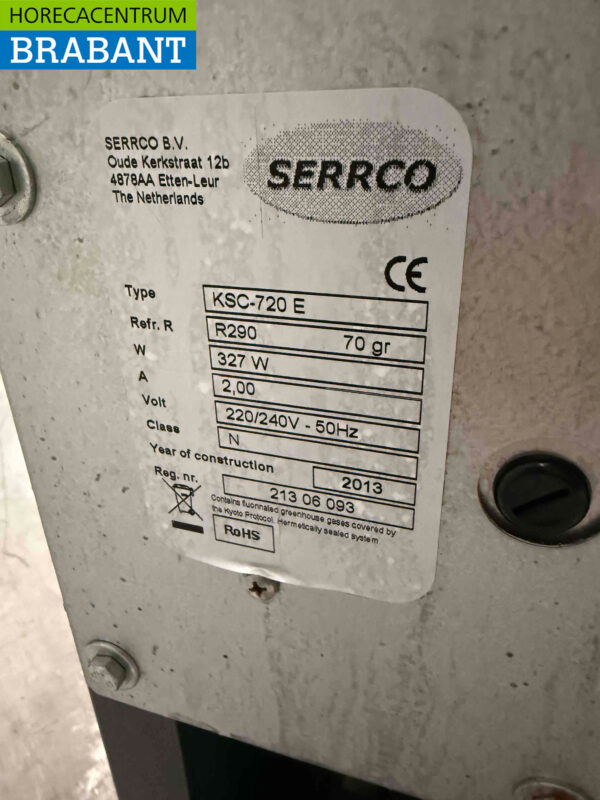 Serrco KSC-720E Barrel cooler Barrel cooler 74.5 cm 230V Horeca - Image 5