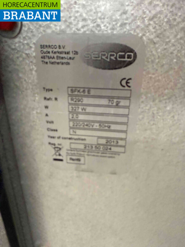 Serrco SFK-6E Barrel Cooler Barrel cooler 111 cm 230V Horeca - Image 5