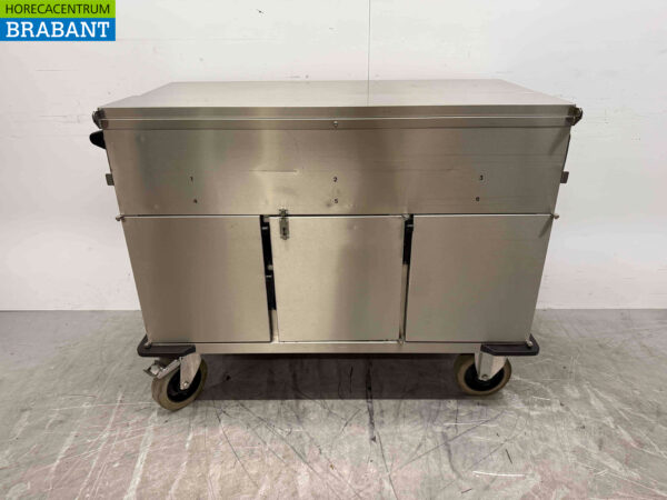 Stainless steel Rieber Holding cabinet bain marie 3 x 1/1 GN 230V Horeca