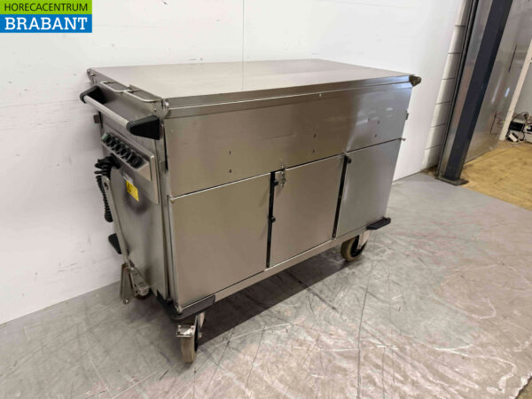 Stainless steel Rieber Holding cabinet bain marie 3 x 1/1 GN 230V Horeca - Image 2