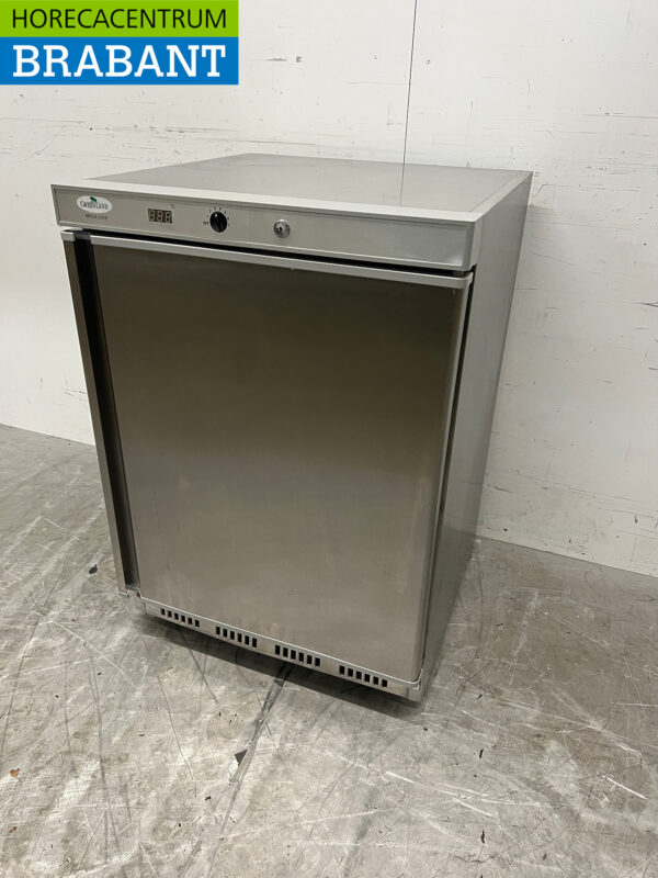 Stainless steel Greenland refrigerator 130 liters 230V Catering - Image 2