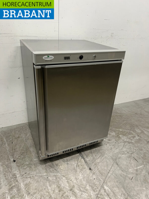 Stainless steel Greenland refrigerator 130 liters 230V Catering - Image 3