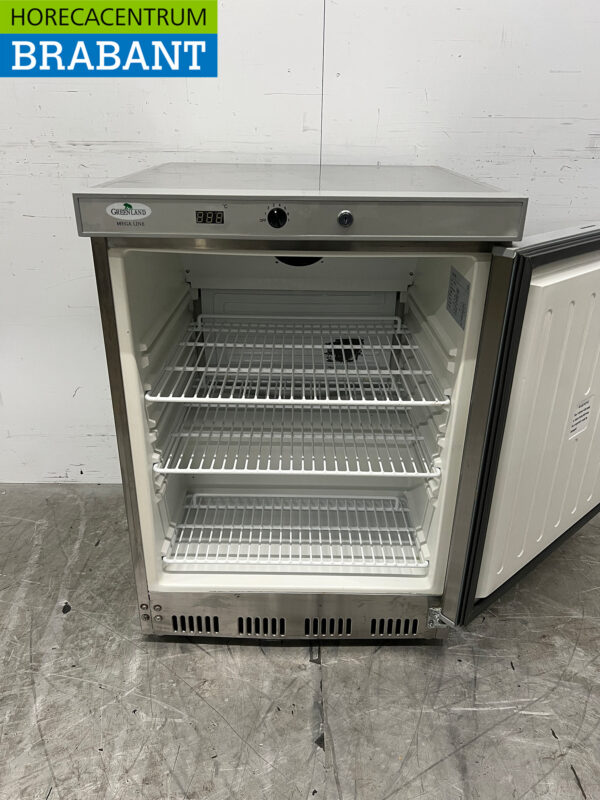 Stainless steel Greenland refrigerator 130 liters 230V Catering - Image 4