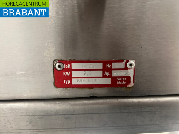 Stainless steel Baking line mobile Adieu griddle and 2 burner stove 400V/230V/Gas Catering - Image 7