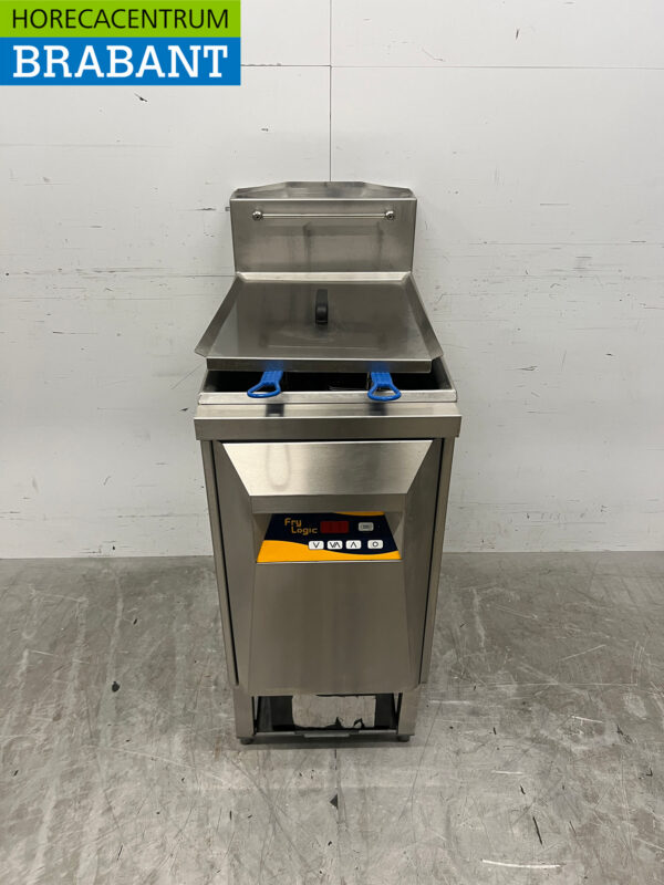 Stainless steel Frylogic FLS 200 Fryer 25 liter GAS + 230V Horeca