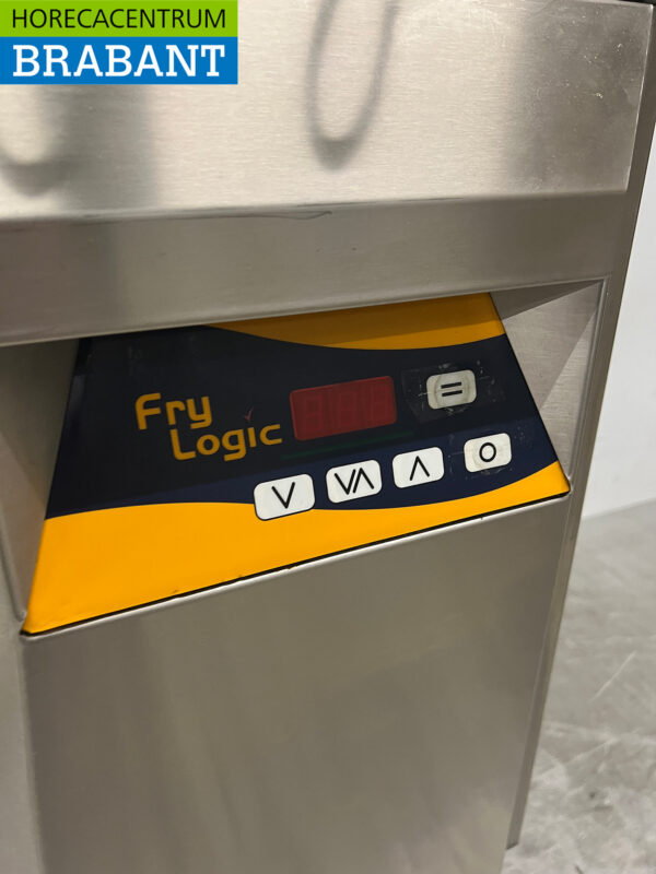 Stainless steel Frylogic FLS 200 Fryer 25 liter GAS + 230V Horeca - Image 4