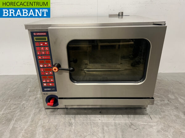 Stainless steel Eloma Combisteamer 6 x 1/1 GN 400V Horeca
