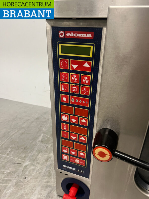 Stainless steel Eloma Combisteamer 6 x 1/1 GN 400V Horeca - Image 6