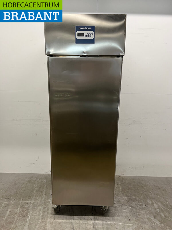 Stainless steel Metos Single Door Freezer 617 liters 230V Catering