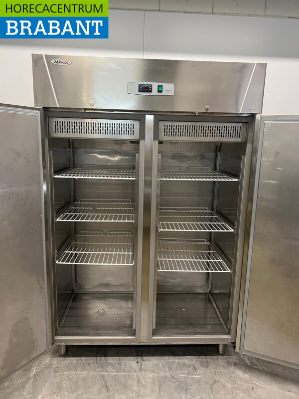 Stainless steel Alinox Double door Refrigerator 1330 liters 230V Catering - Image 4