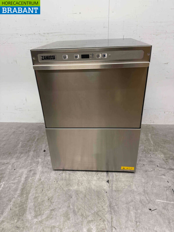 Stainless steel Zanussi NUC3 Dishwasher with drain pump 230V Catering