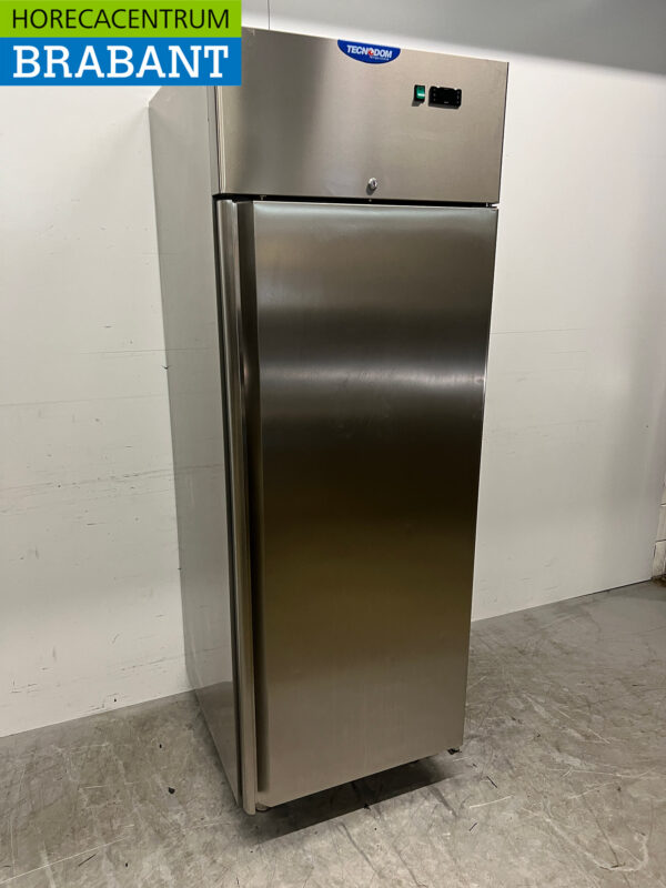 Stainless steel Tecnodom Single door Refrigerator 700 liters 230V Catering - Image 3