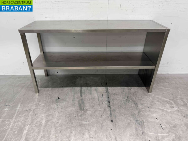 Stainless steel Double Etagere Bridge 140 cm Horeca (kopie)