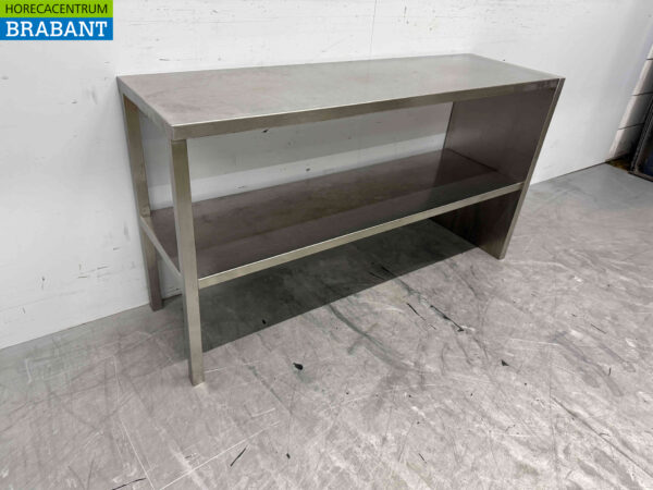 Stainless steel Double Etagere Bridge 140 cm Horeca (kopie) - Image 2