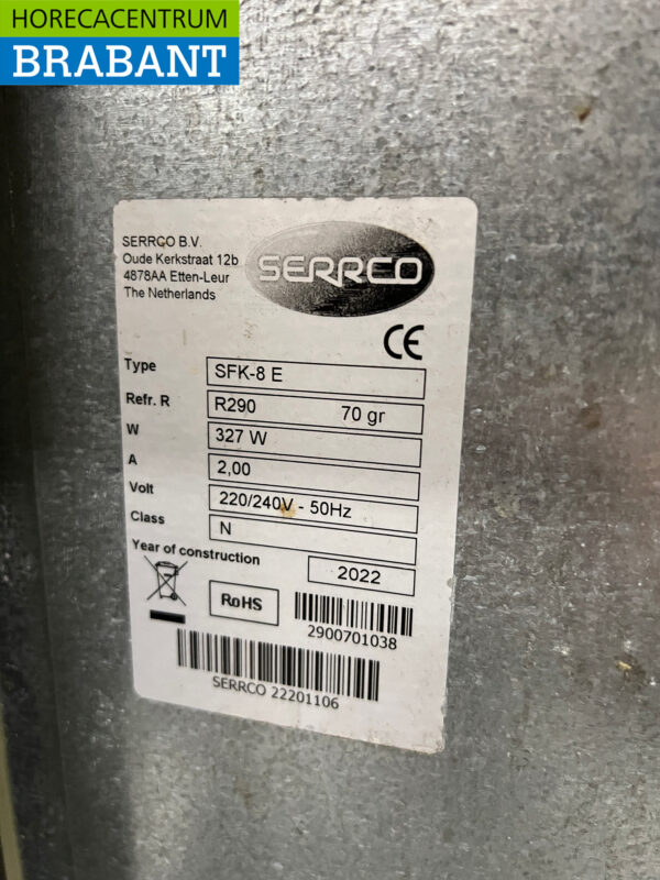 Serrco Cask Cooling Cask cooler 135 cm 230V Horeca - Image 5