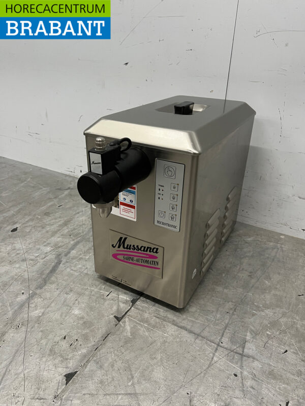 Stainless steel Mussana Boy 4 liter whipped cream machine 230V Horeca - Image 2