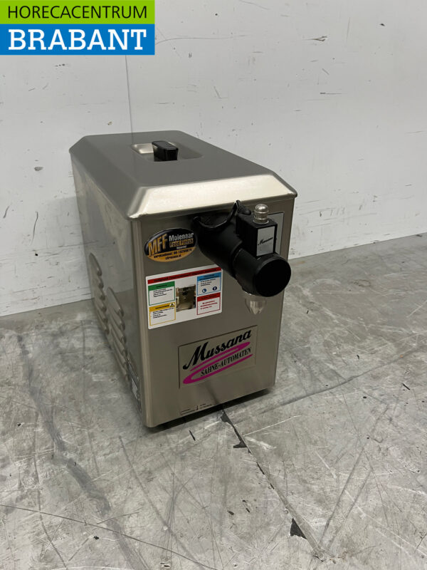 Stainless steel Mussana Boy 4 liter whipped cream machine 230V Horeca - Image 3