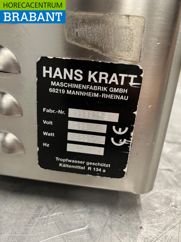Stainless steel Mussana Boy 4 liter whipped cream machine 230V Horeca - Image 6