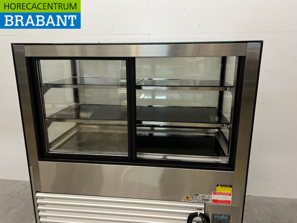 Polar Refrigerated Patisserie Display Case 385 liters 230V Catering - Image 6
