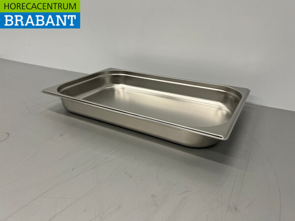 Stainless steel HCB Gastronorm Tray GN Tray 1/1 Depth 65 mm Catering - Image 3