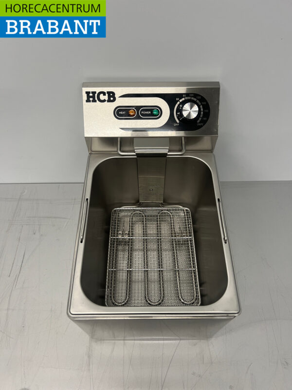 Stainless steel HCB Deep Fryer 8 liter 230V Catering - Image 6