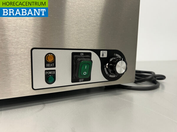 Stainless steel HCB Bain Marie 1/1 GN 230V Horeca - Image 5