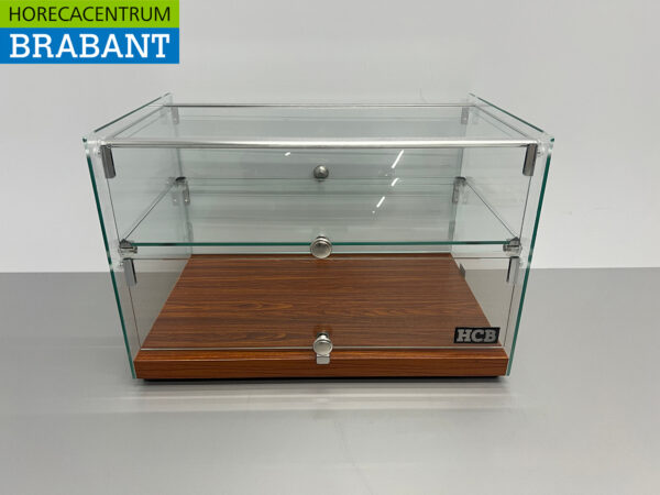 Glass set-up display case 50 liters 55,4 cm Horeca