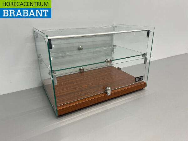Glass set-up display case 50 liters 55,4 cm Horeca - Image 3